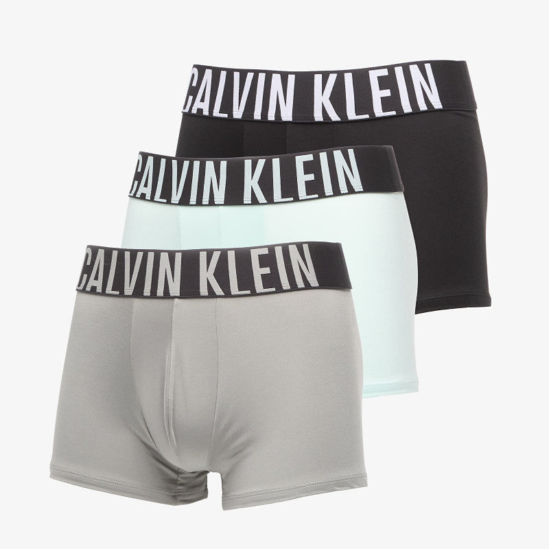 Bokserki Calvin Klein Trunk 3-Pack Green
