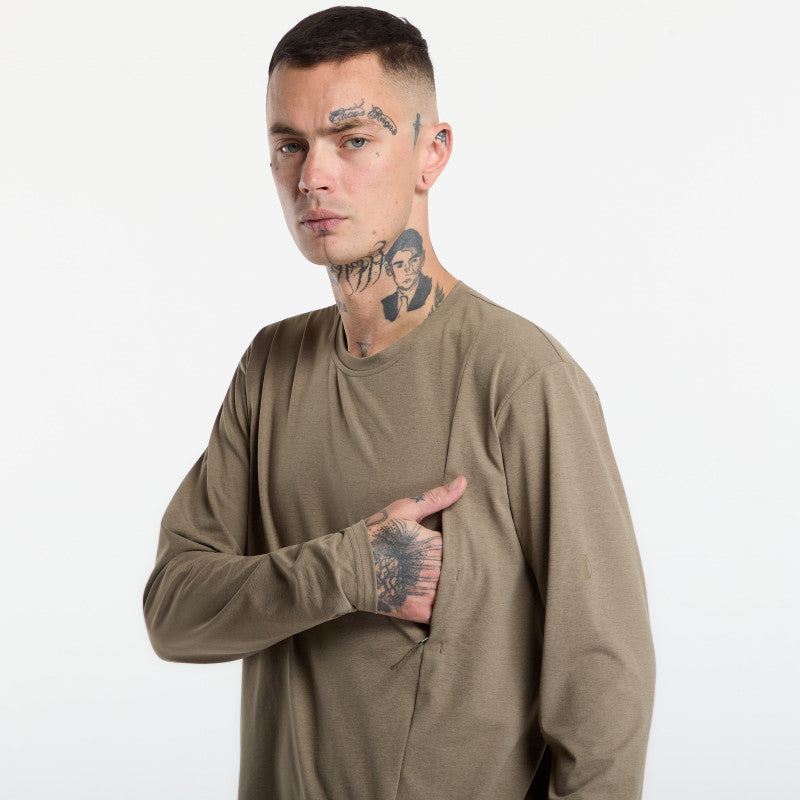 Poutnik by Tilak Shiva Top Long Sleeve Tan