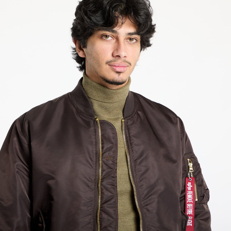 Alpha Industries Inc. MA-1 Heritage Hunter Brown