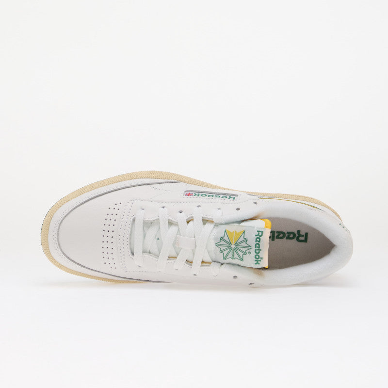 Reebok Club C 85 Ftwr White/ Team Green/ Athletic Gold