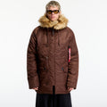 Alpha Industries N-3B VF 59 Vintage Fit Powder Brown