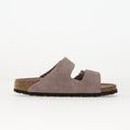 Birkenstock Arizona Soft Footbed Suede Leather Faded Purple Tonal FB