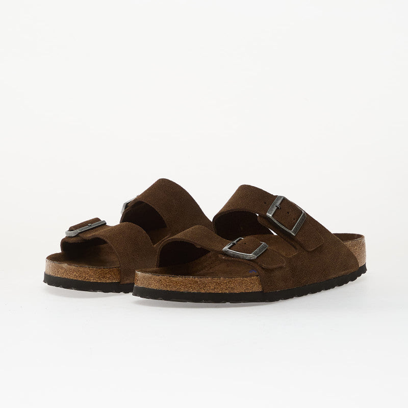 Birkenstock Arizona Soft Footbed Suede Leather Carafe Tonal FB