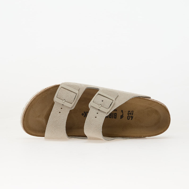 Birkenstock Arizona Suede Leather Oyster