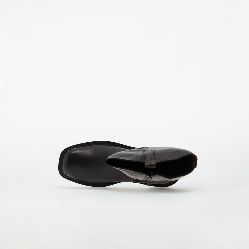 Steve Madden Constance Black Leather