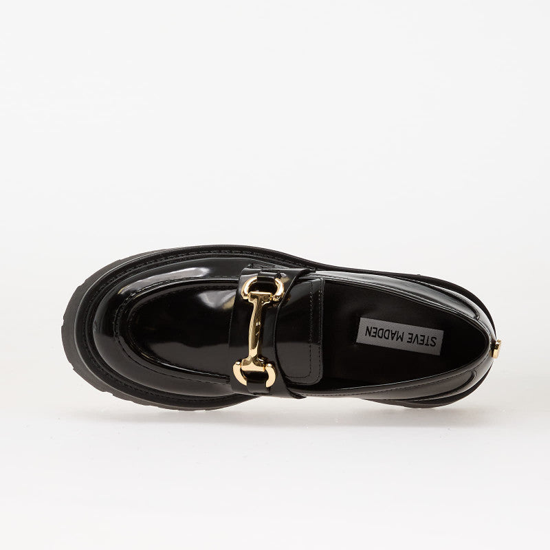 Steve Madden Occupy Blk Action Leather
