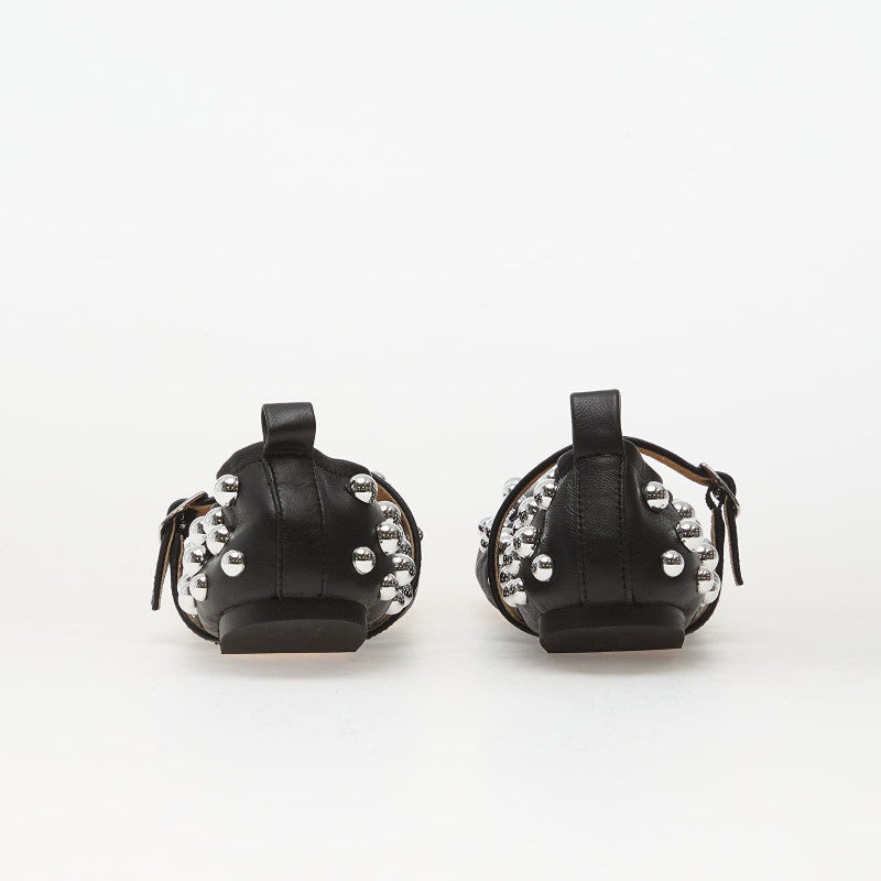 Steve Madden Sunrays Black Leather