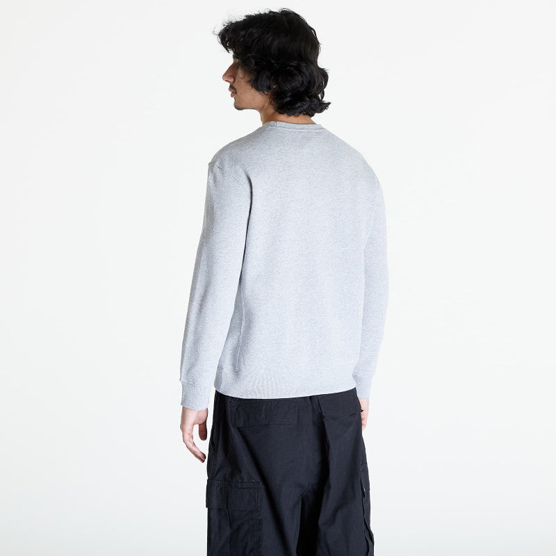 Lee Plain Crew Sweatshirt Grey Mele