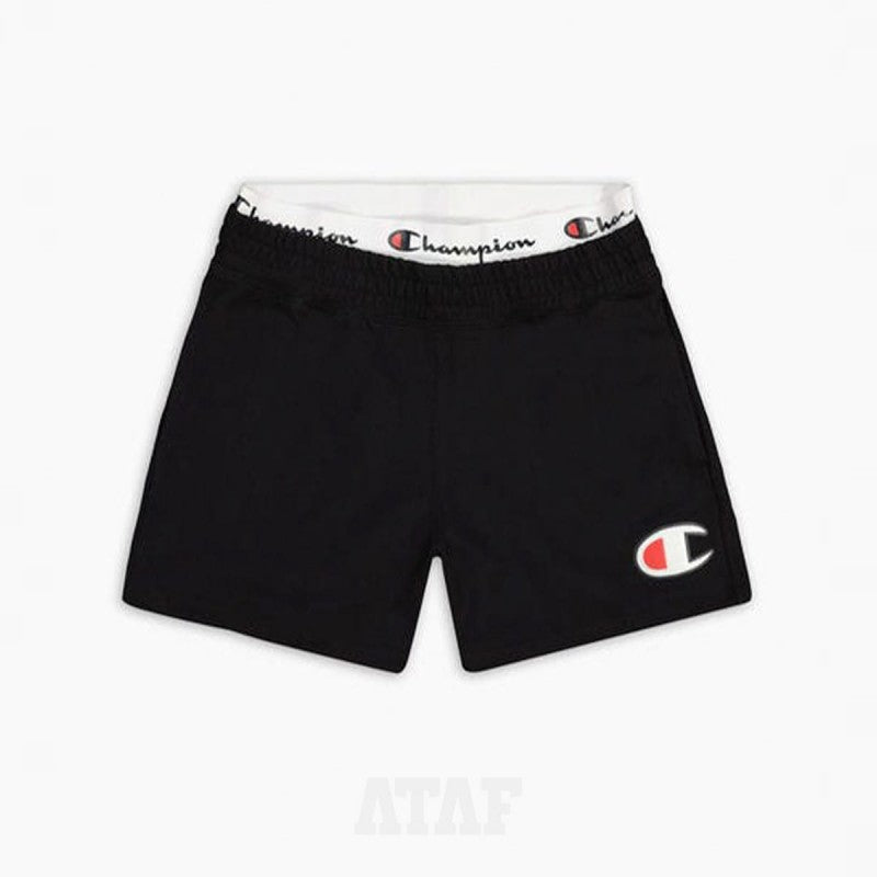 Champion Double Waistband Shorts Women's Black