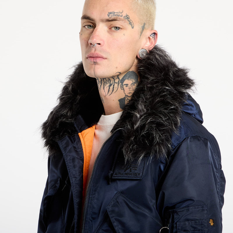 Alpha Industries 45/P Hooded Custom Ultra Navy