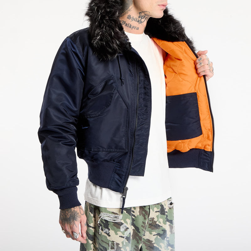 Alpha Industries 45/P Hooded Custom Ultra Navy