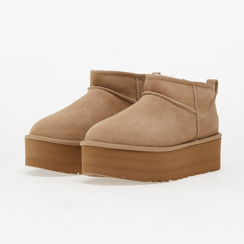 UGG Wmns Classic Ultra Mini Platform Sand