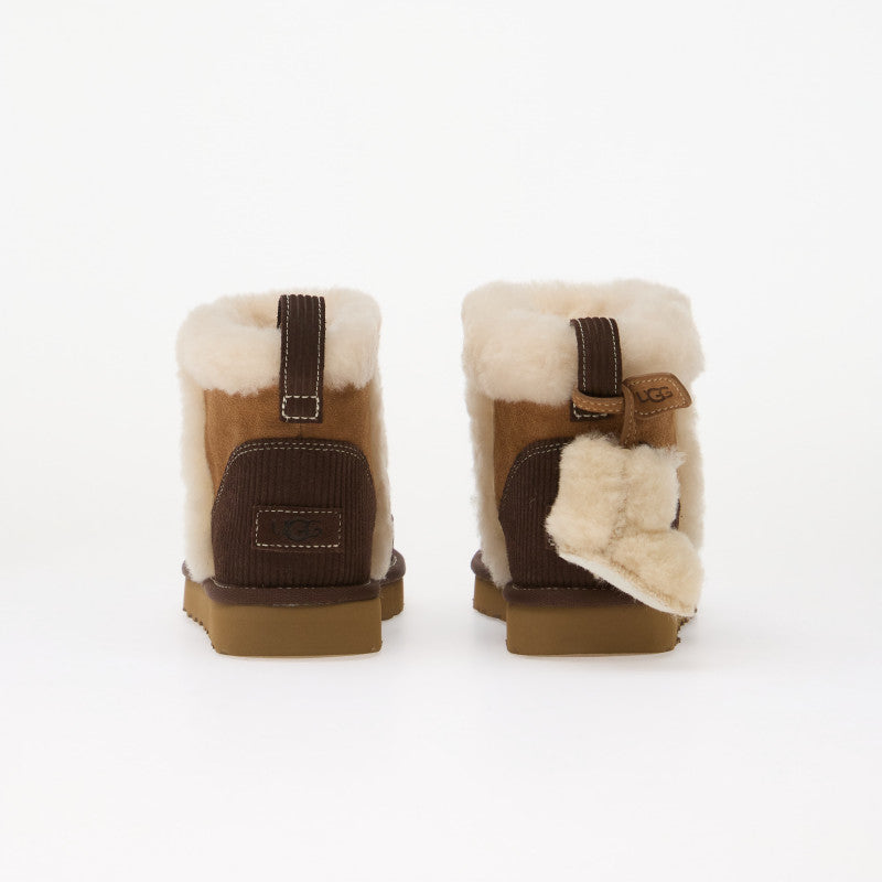 UGG Wmns Classic Mini Heritage Chestnut