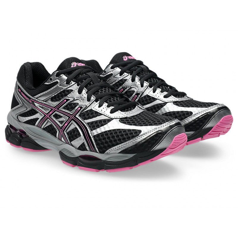 Asics Gel-Cumulus 16 Black/ Dragon Fruit