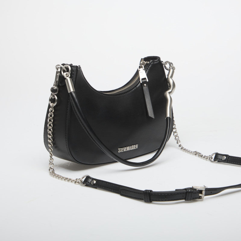 Steve Madden Braz Black/ Silver