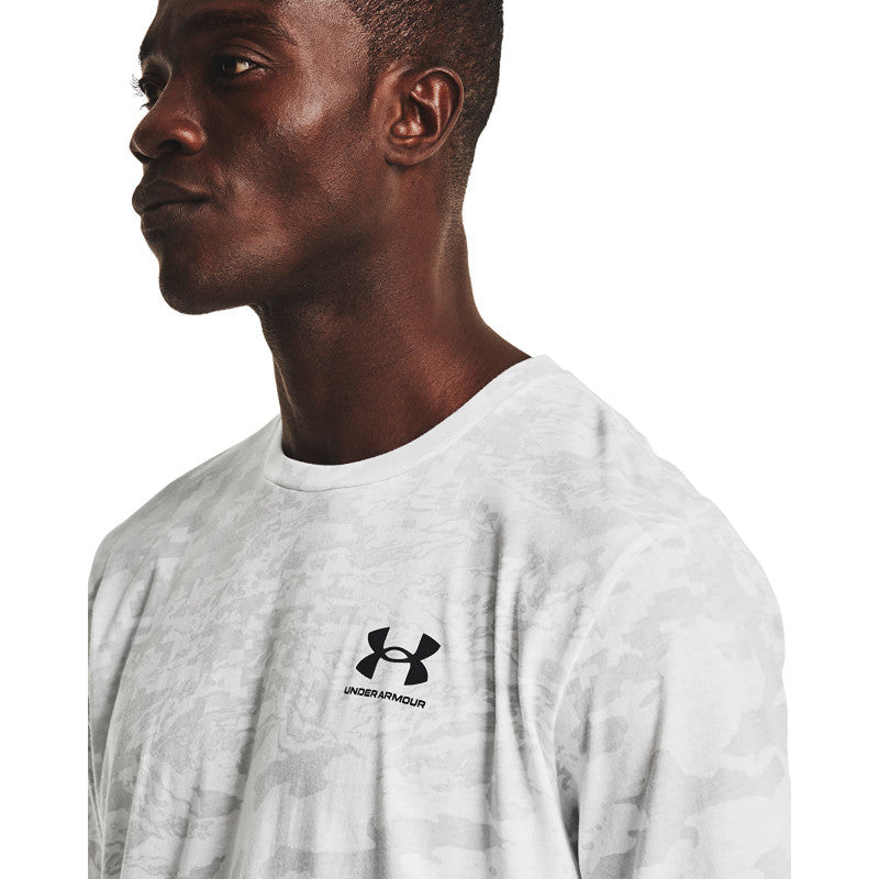 Under Armour Under Armour Abc Camo SS White/ Mod Gray