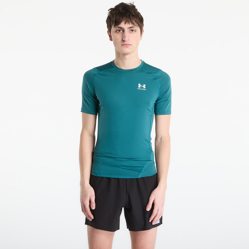 Under Armour HG Armour Comp SS Tee Green