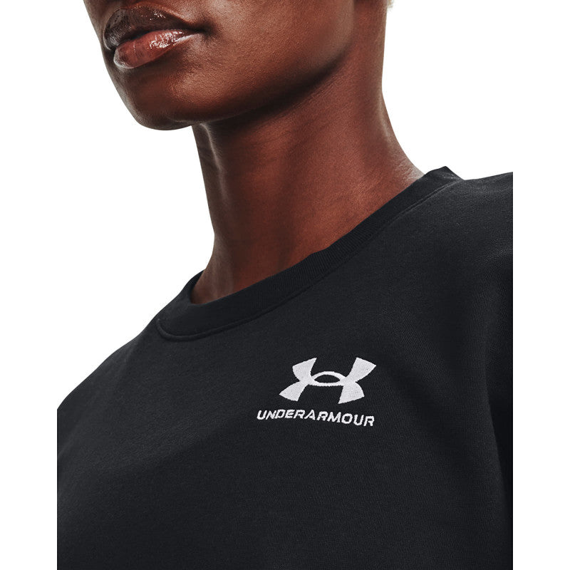 Under Armour Essential Fleece Crew Black