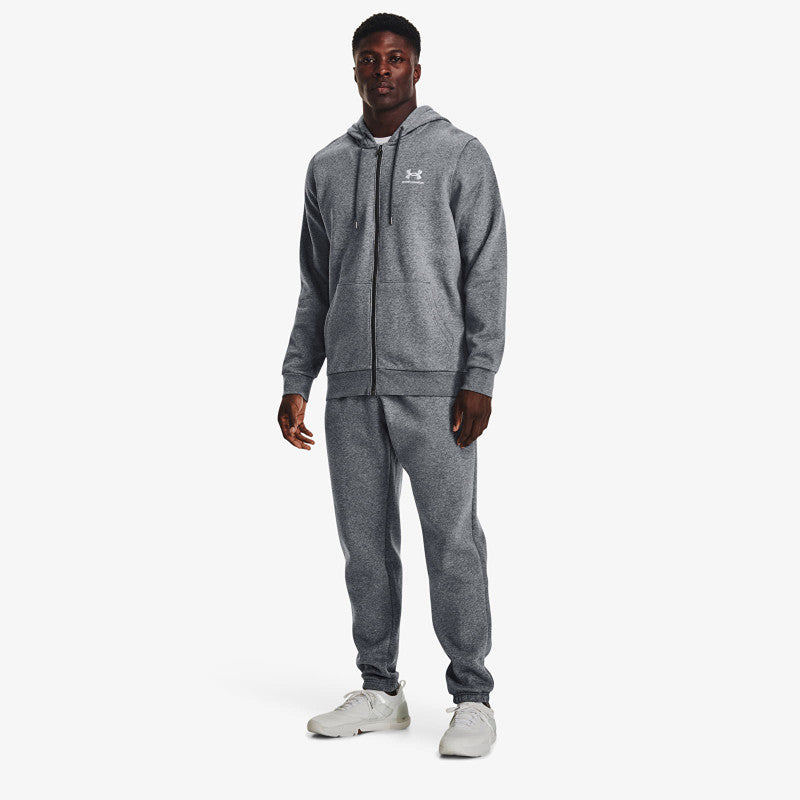 Under Armour Essential Fleece Fz Hood Gray