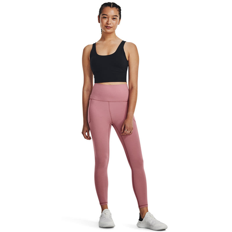 Under Armour Meridian Fitted Crop Tank Black