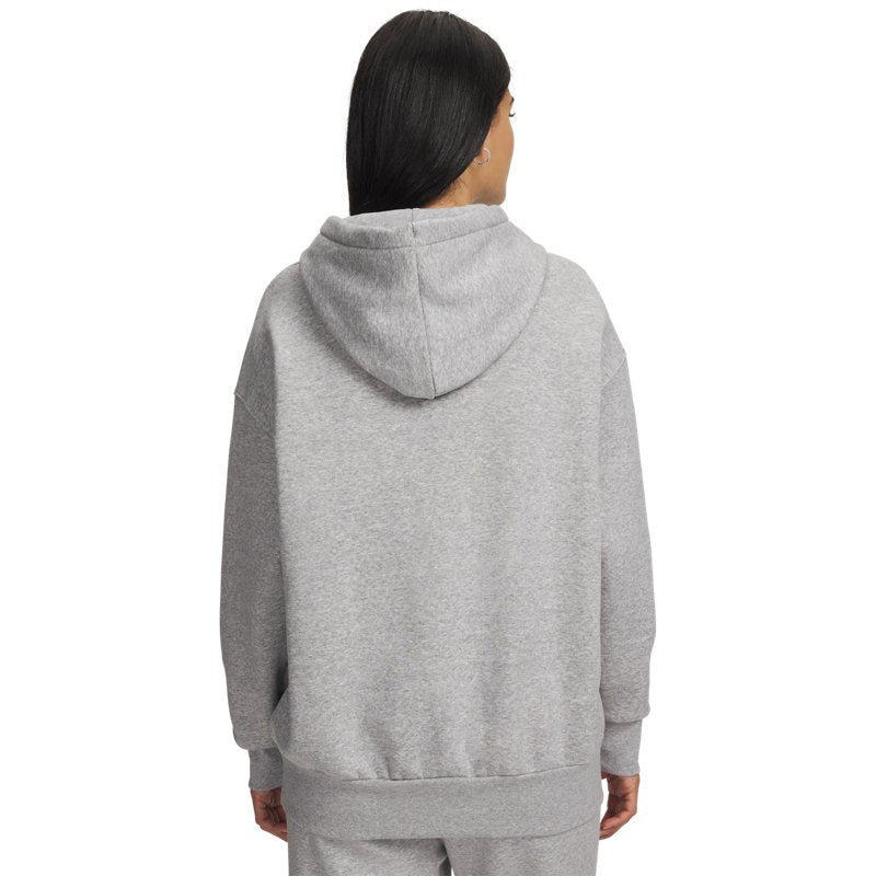 Under Armour Essential Flc Os Hoodie Mod Gray Light Heather