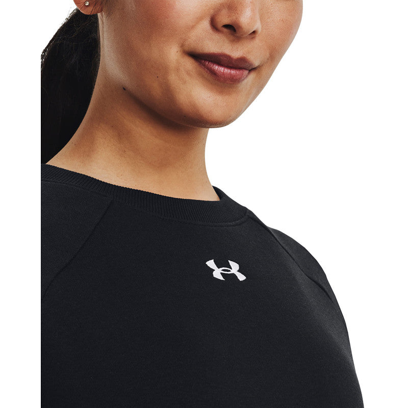Under Armour Rival Fleece Crew Black/ White