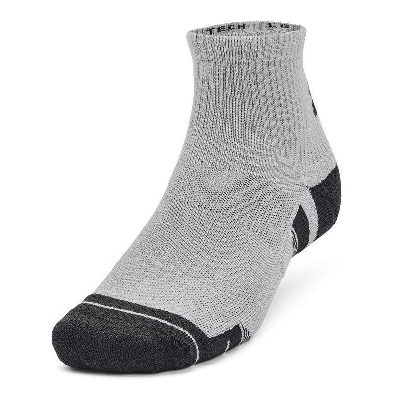 Under Armour Performance Tech 3-Pack Qtr Mod Gray