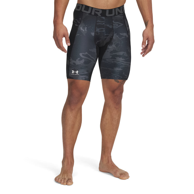 Under Armour HG Armour Printed Lg Sts Black/ White