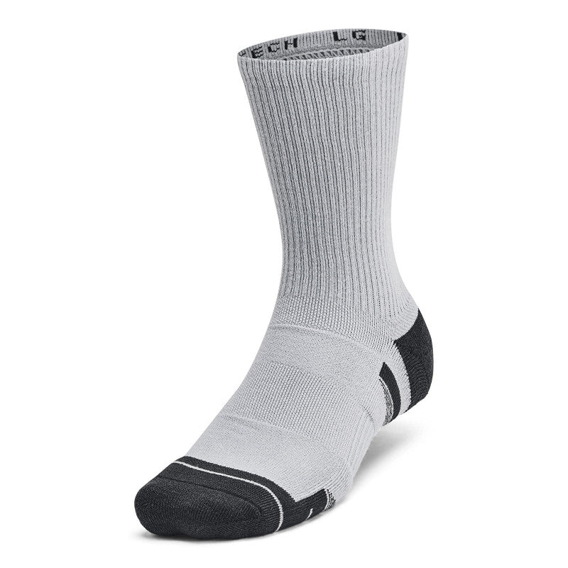 Under Armour Under Armour Perf Tech 6-Pack Crew Mod Gray/ Mod Gray/ Jet Gray