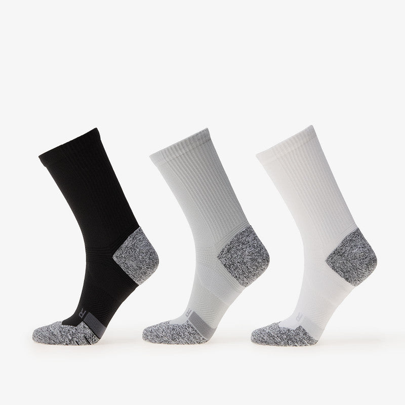 Under Armour AD Pro Mid Socks 3-Pack Black