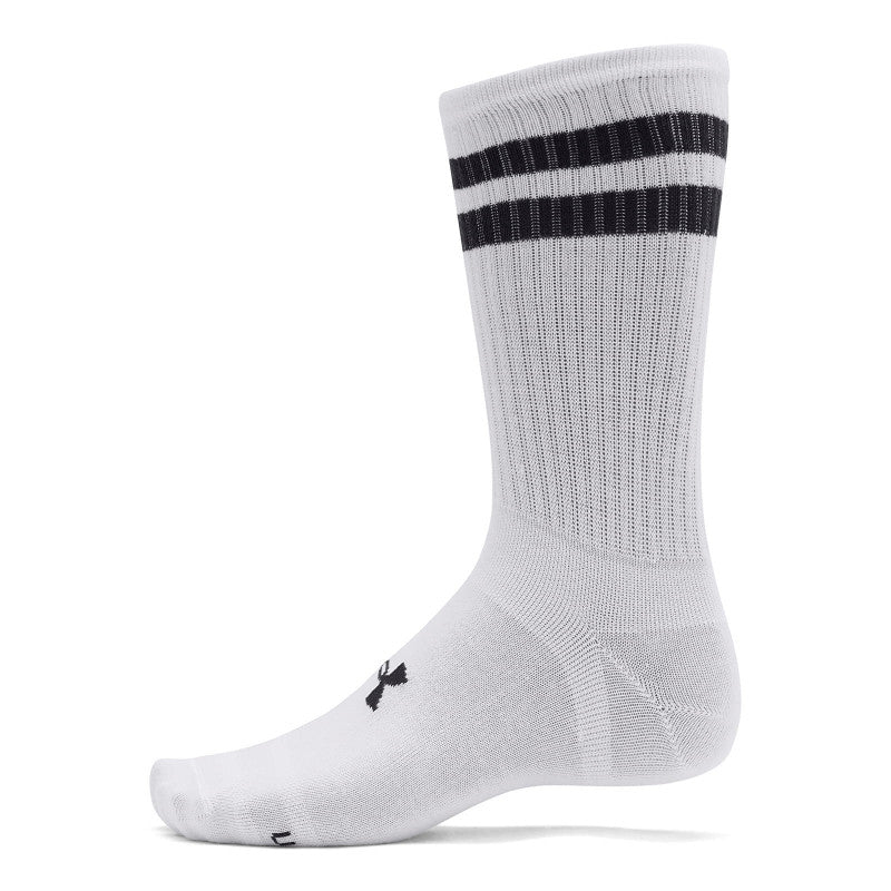 Under Armour Essential 6-Pack Crew White/ White/ Black