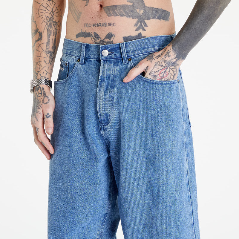OBEY Bigwig Baggy Denim Light Indigo