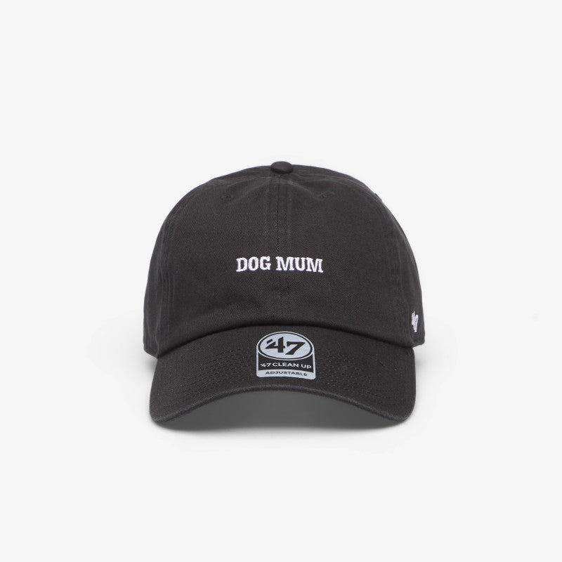 47 Brand Clean Up Phrase Base Runner Icon Cap Black