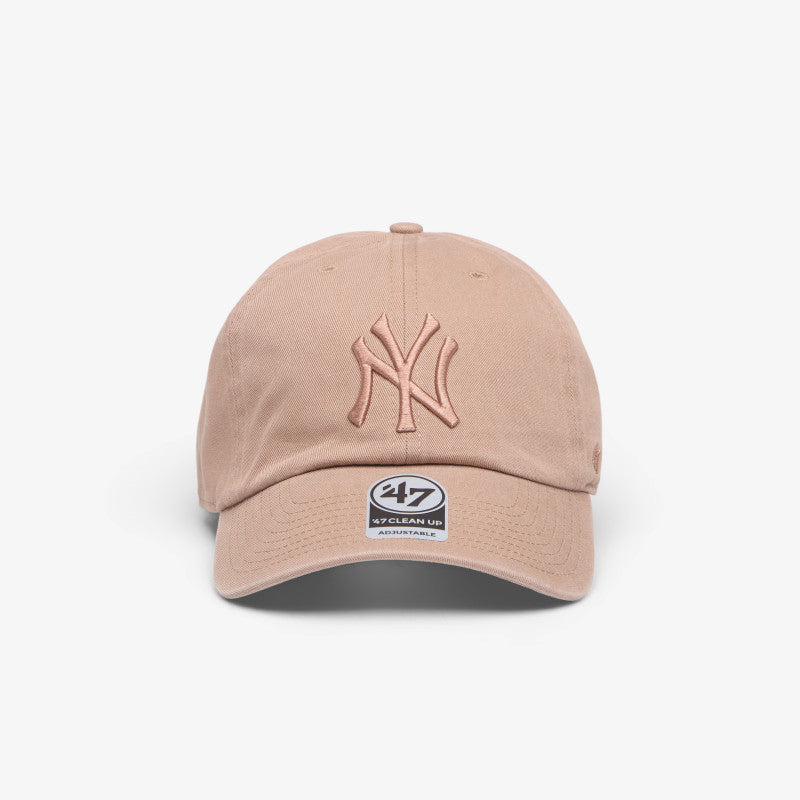 47 Brand MLB Clean Up Wno Loop Label New York Yankees Cap Stone