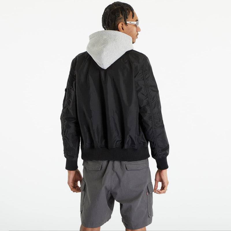 Alpha Industries MA-1 TT Hood Black