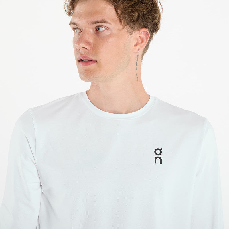 On Court Long Tee White