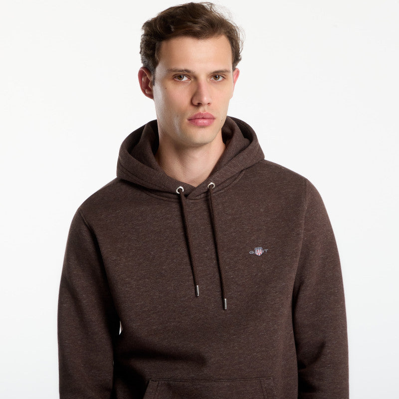 Gant Reg Shield Hoodie Burnt Grass