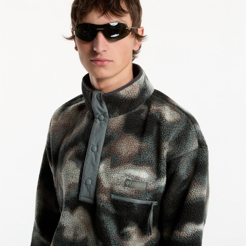 Columbia Helvetia™ II Printed Half Snap Fleece Sedona Sage Dyeflow