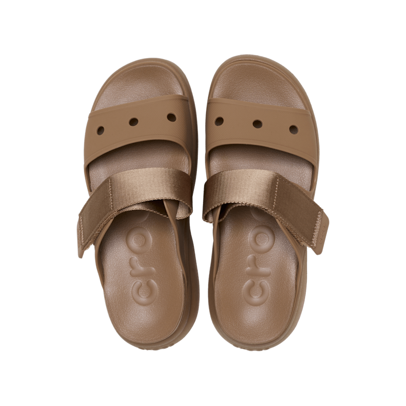 Crocs Soho Two Strap Sandal Sepia