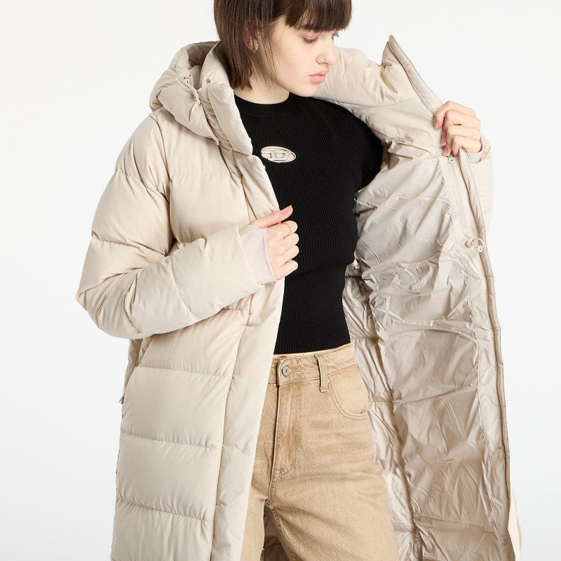 Columbia Amaze Puff™ Long Hooded Jacket Dark Stone