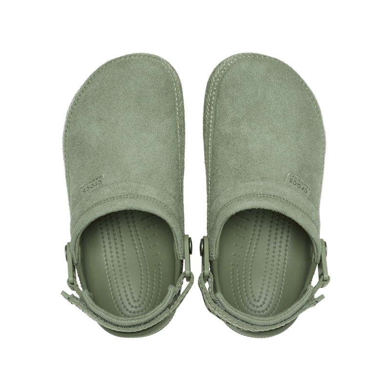 Crocs Classic Crafted Vegan Suede Stitch Cargo