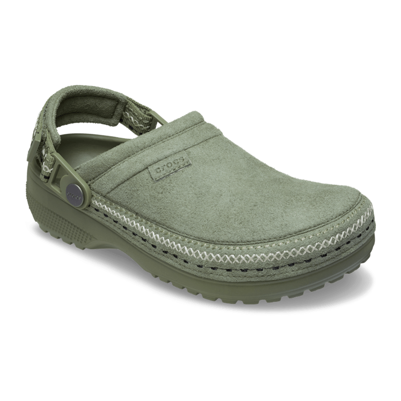 Crocs Classic Crafted Vegan Suede Stitch Cargo