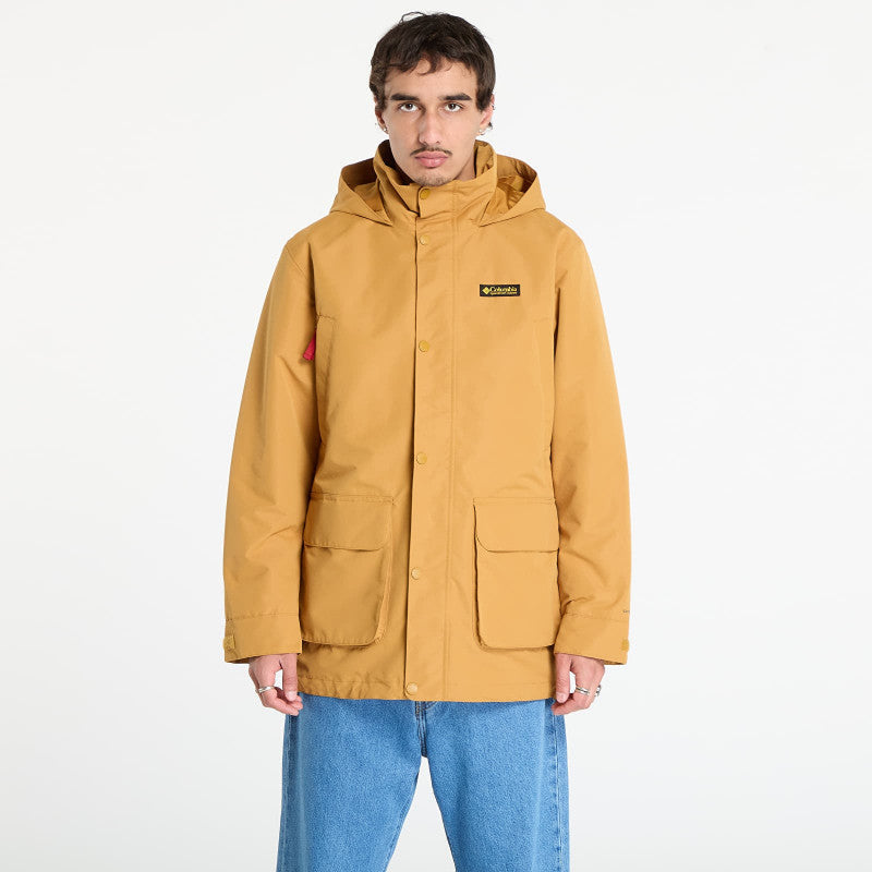 Columbia High Cascades™ Interchange Reversible Bomber Jacket Maple Sugar