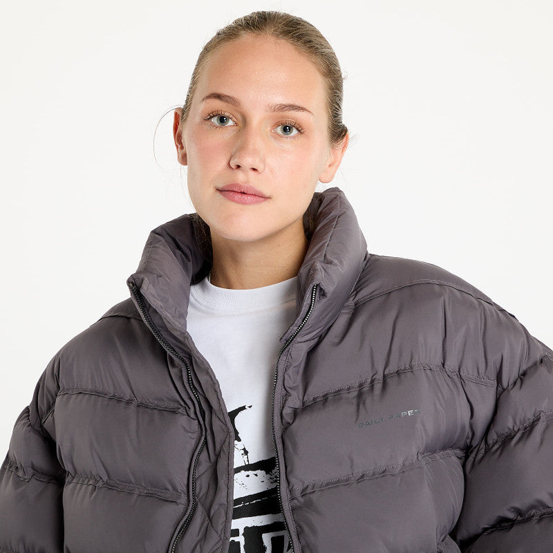 Daily Paper Sela Puffer Jacket Rabbit Grey