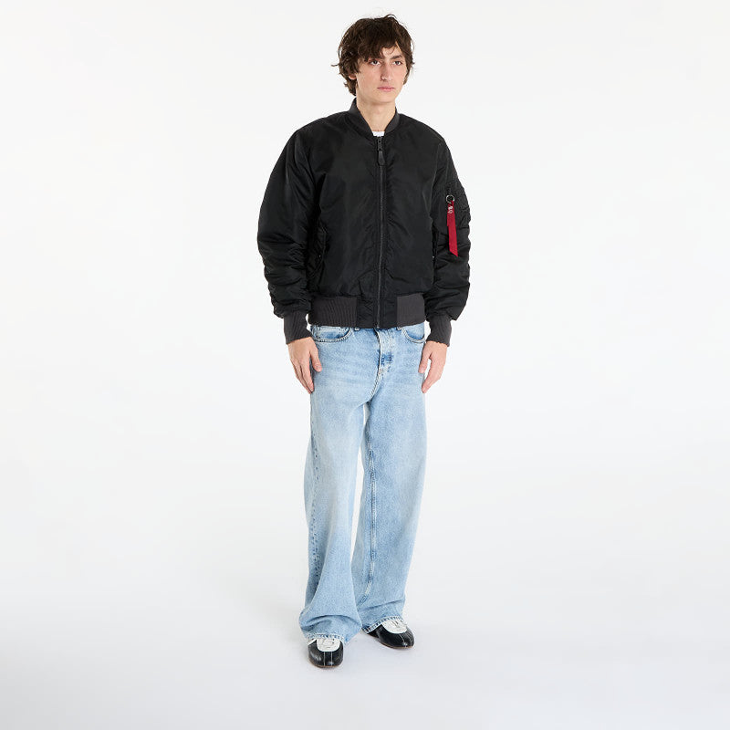 Alpha Industries MA-1 Distressed Black