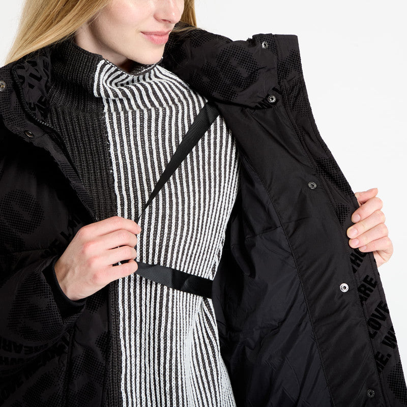 Desigual Cadera_Flock Jacket Black