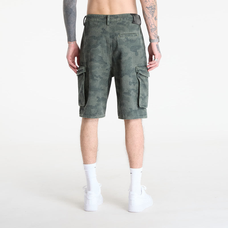 Daily Paper Camo Cargo Shorts Aop