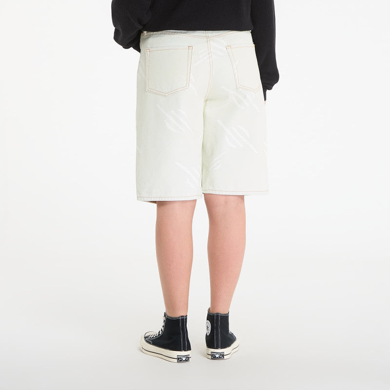 Daily Paper Monogram Canvas Shorts Foggy Dew