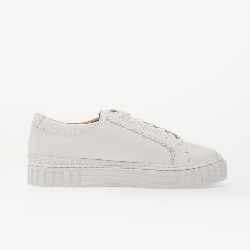 Clarks Mayhill Walk White Leather