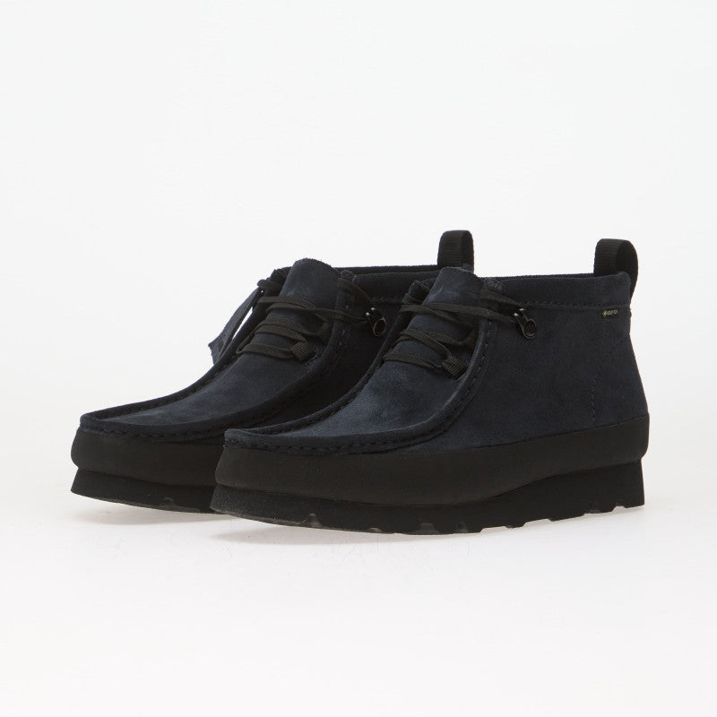 Clarks Wallabee Boot GTX Ink Suede